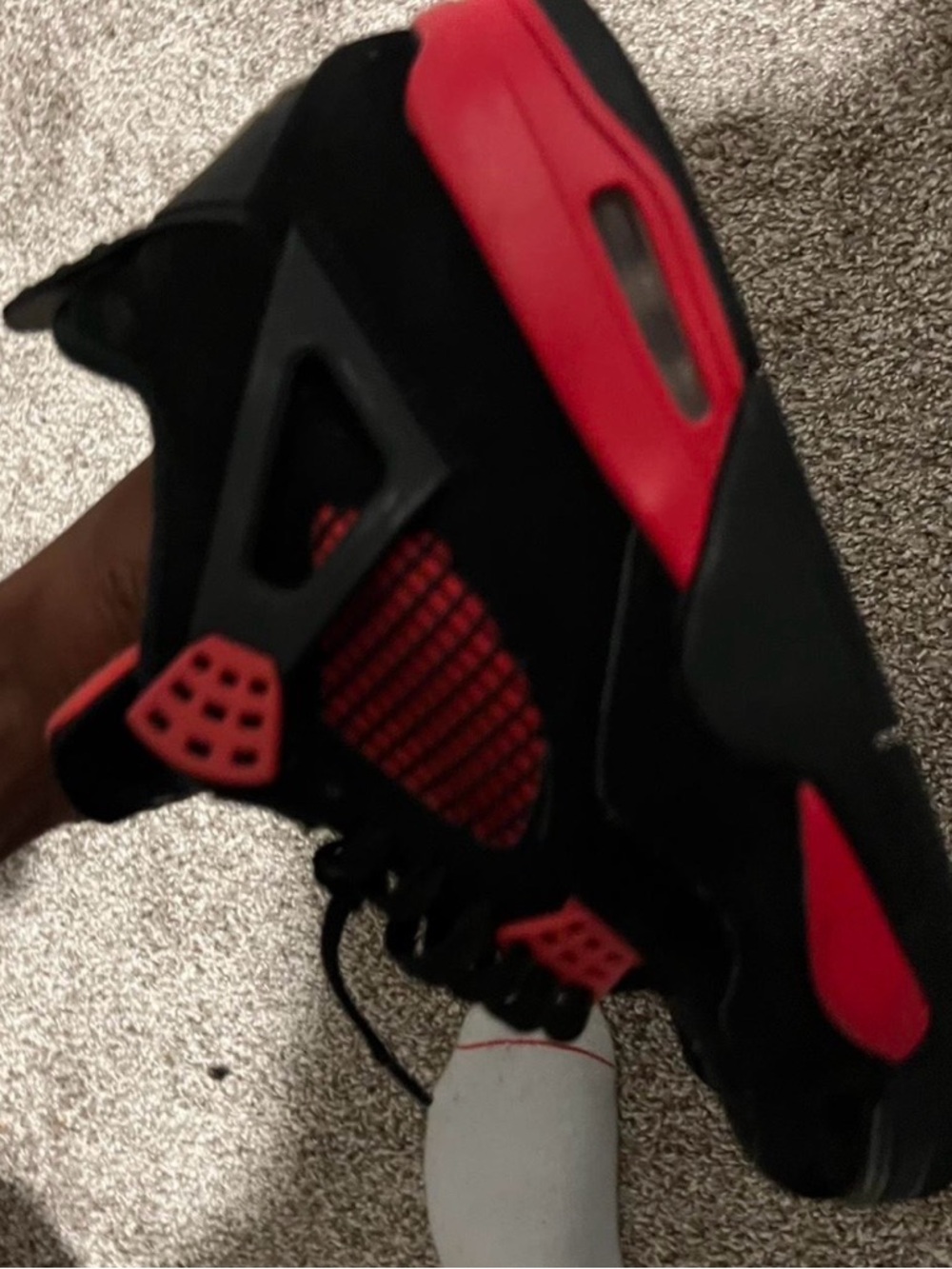 Jordan 4 red thunder